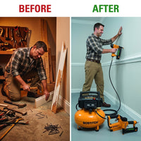 3-Tool/Compressor Combo Kit — Before & After